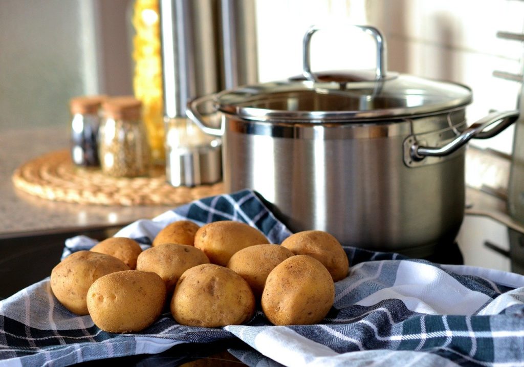 potato, cook, pot